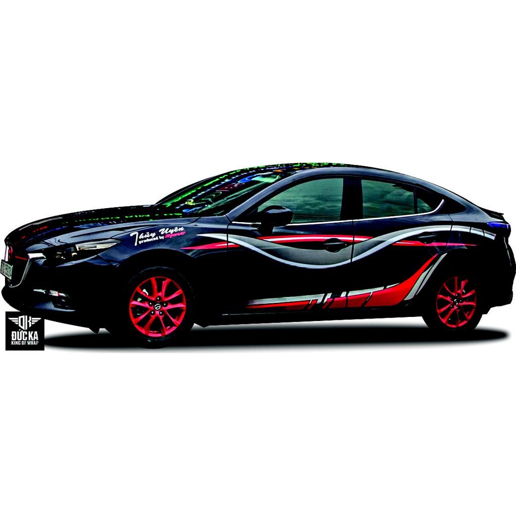 Decal Ô Tô Mazda 3