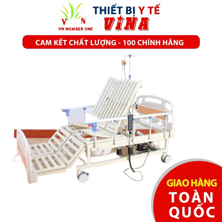 Giường Y Tế Điện Đa Năng GD05 Nâng Hạ Đầu, Chân, Nghiên Trái, Nghiên Phải Điều Khiển Bằng Remote Tiếng Việt