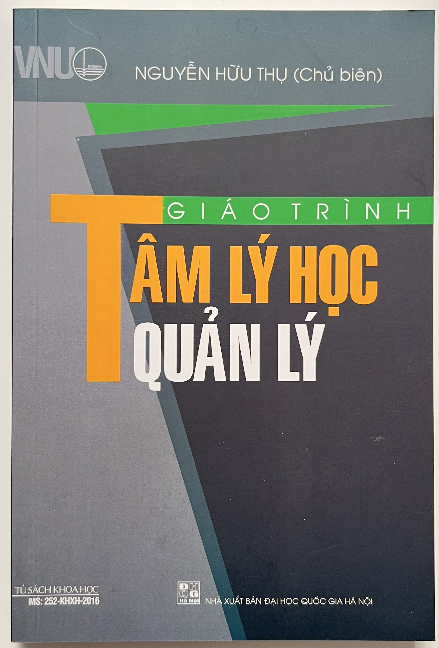 Sách - Giáo Trình Tâm Lý Học Quản Lý