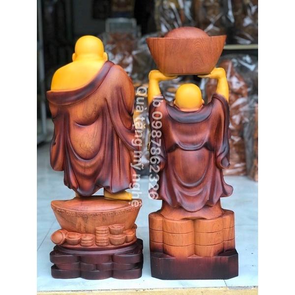 Bộ Tam Đa Phúc Lộc Thọ Gỗ Hương 30cm - 40cm - 50cm