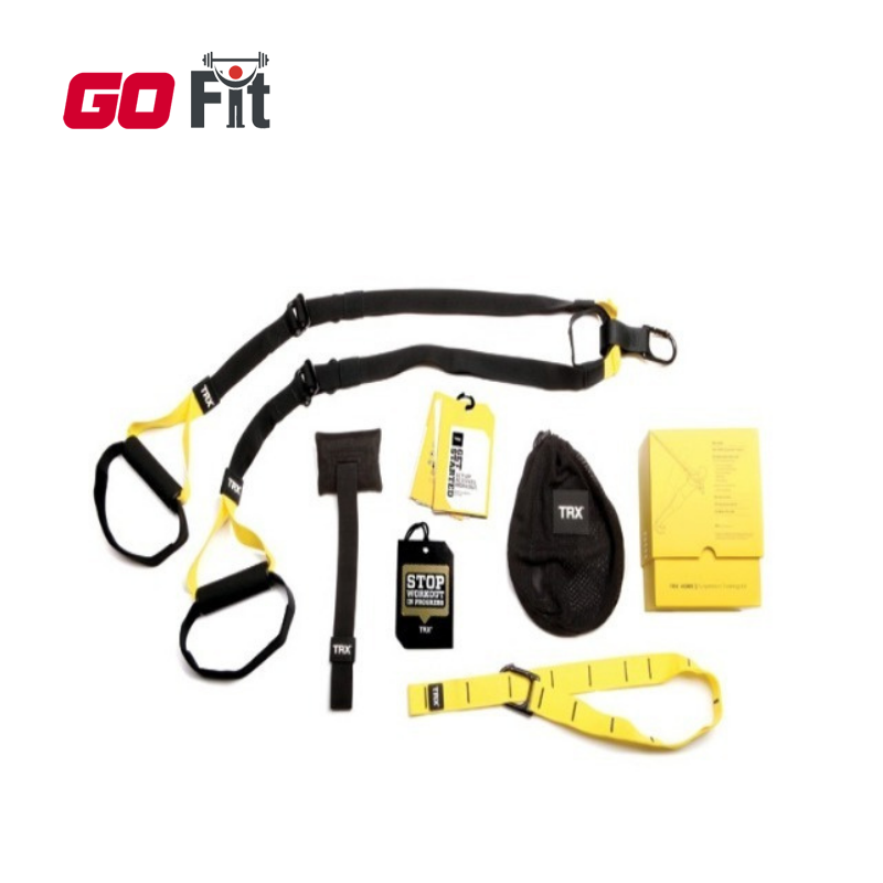 Bộ dây tập gym thể lực TRX P1 SUSPENSION, Dây đàn hồi tập gym Go Fit