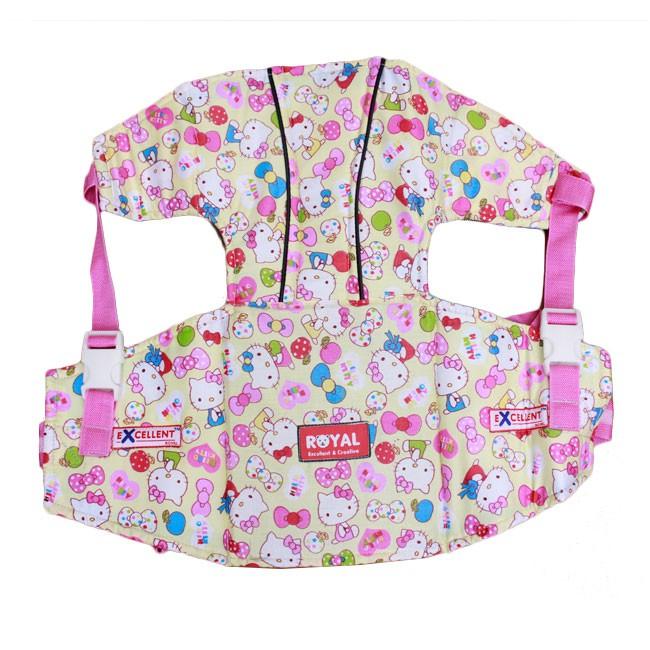 Đai xe máy có đỡ cổ cho bé