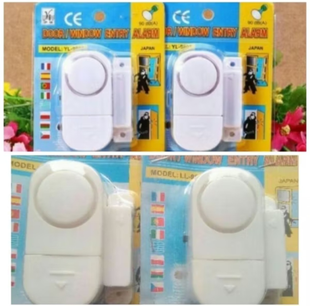 BỘ 2 CÁI CHUÔNG BÁO ĐỘNG CHỐNG TRỘM GẮN CỬA BẢO VỆ AN TOÀN CHO NGÔI NHÀ BẠN