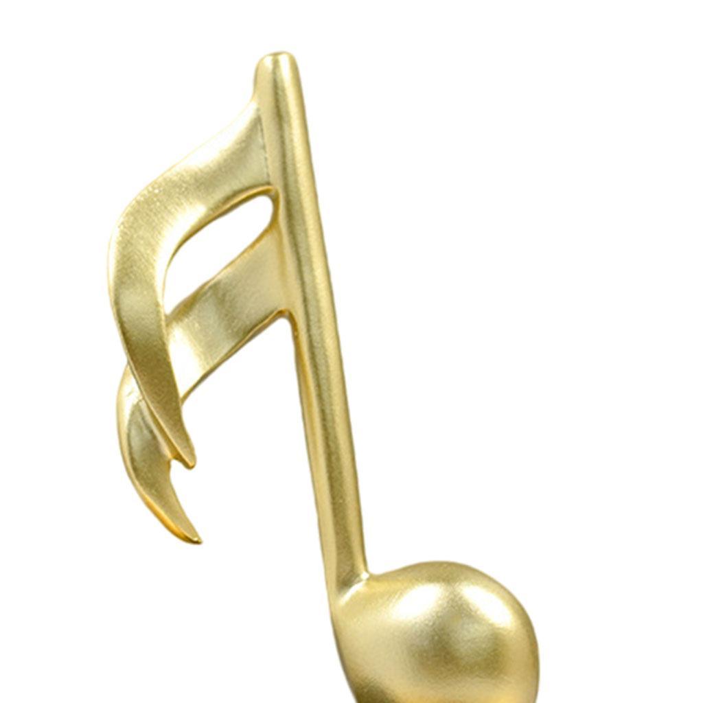 Music Note Sculpture Ornament Figurine Statue Photo Props Decoration