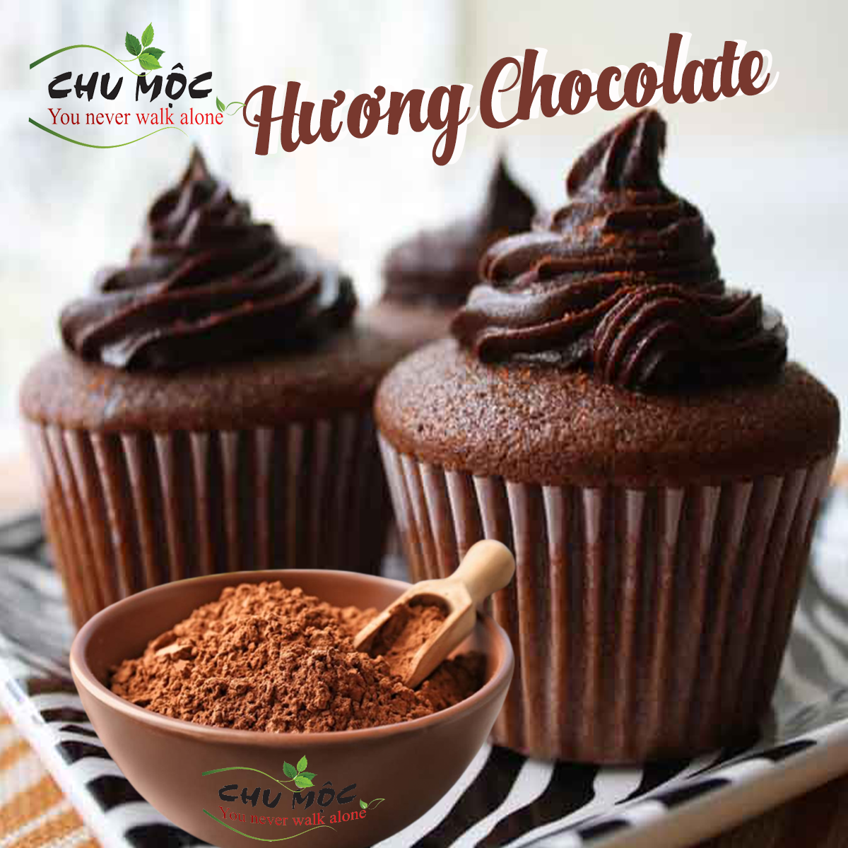 Hương Chocolate dạng bột - Chocolate Flavor (chiết lẻ từ bao 25kg)