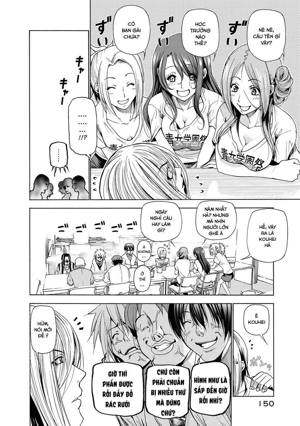 cô gái thích lặn - grand blue chapter 25 25