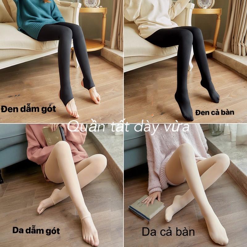 Quần tất bầu dày vừa có chun chỉnh bụng
