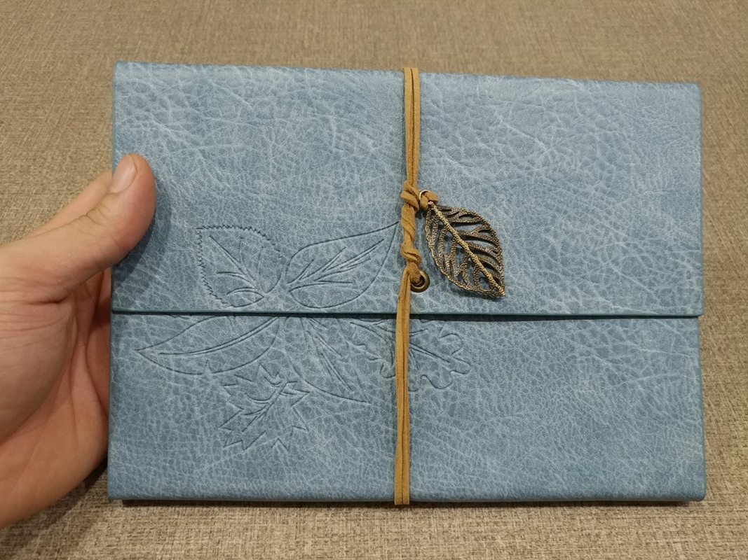 Sổ Leaf Notebook - Màu Xanh