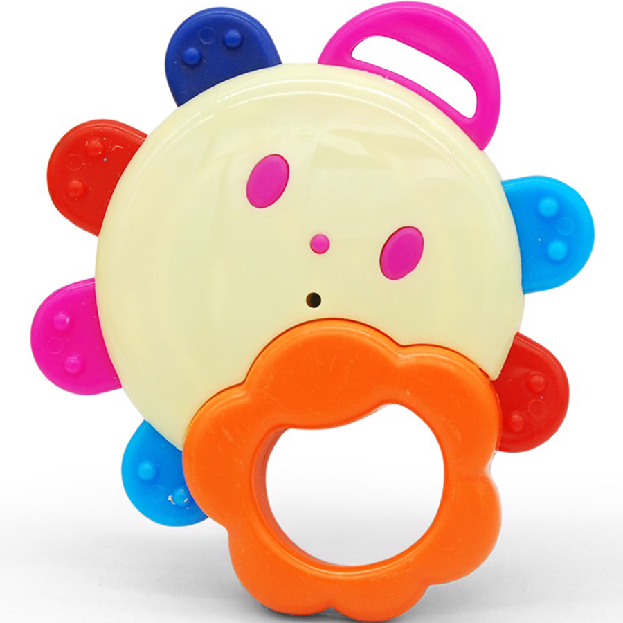 Đồ Chơi Lúc Lắc Cho Trẻ: Chuông Mặt Trời ( Màu Ngẫu Nhiên) - Happy Baby DK580005