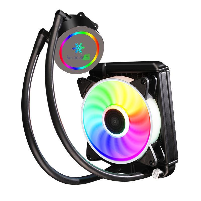 Bộ tản nhiệt CPU làm mát bằng nước tất cả trong một đặc biệt 120 phiên bản tiêu chuẩn máy tính để bàn điều khiển nhiệt độ máy chủ phù hợp với Intel AMD