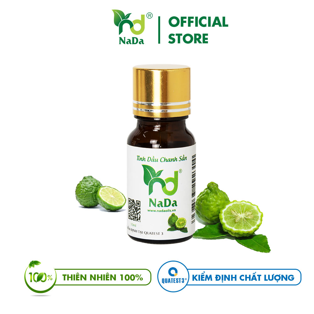Tinh dầu chanh sần nguyên chất Nada