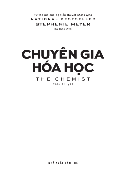 Chuyên Gia Hóa Học (The Chemist) - Stephenie Meyer