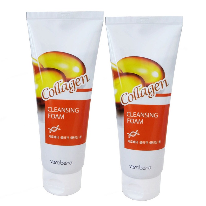 Combo 2 Sữa rửa mặt Collagen - Verobene Collagen Cleansing Foam