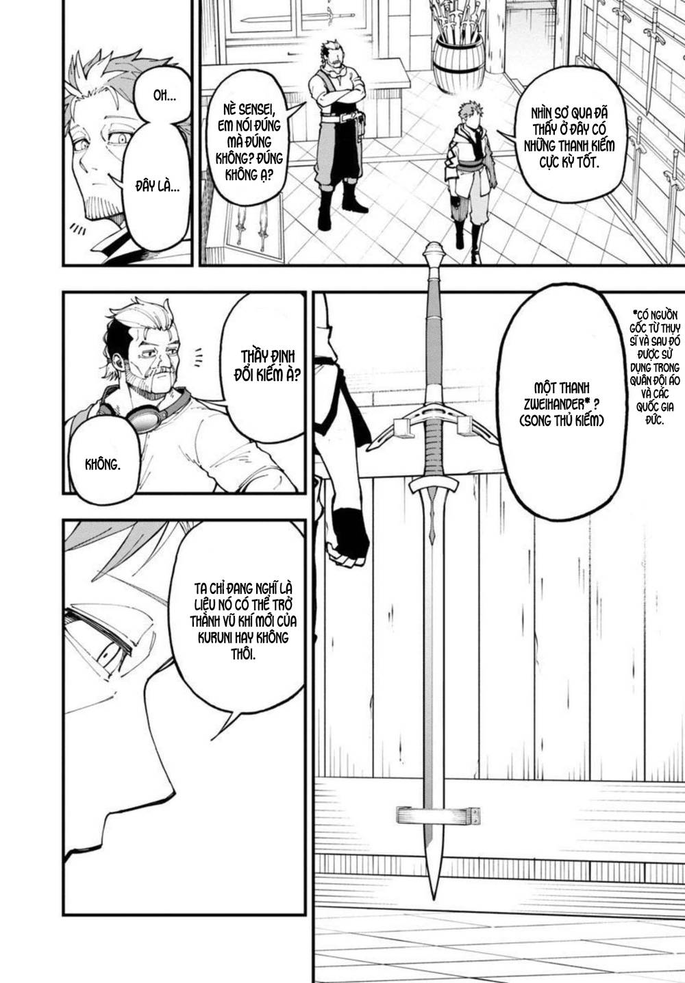 ông chú làng quê trở thành thánh kiếm - dủ chỉ là một thầy giáo kiếm thuật ở quê nhưng đám đệ tử vẫn không buông tha chapter 12 22