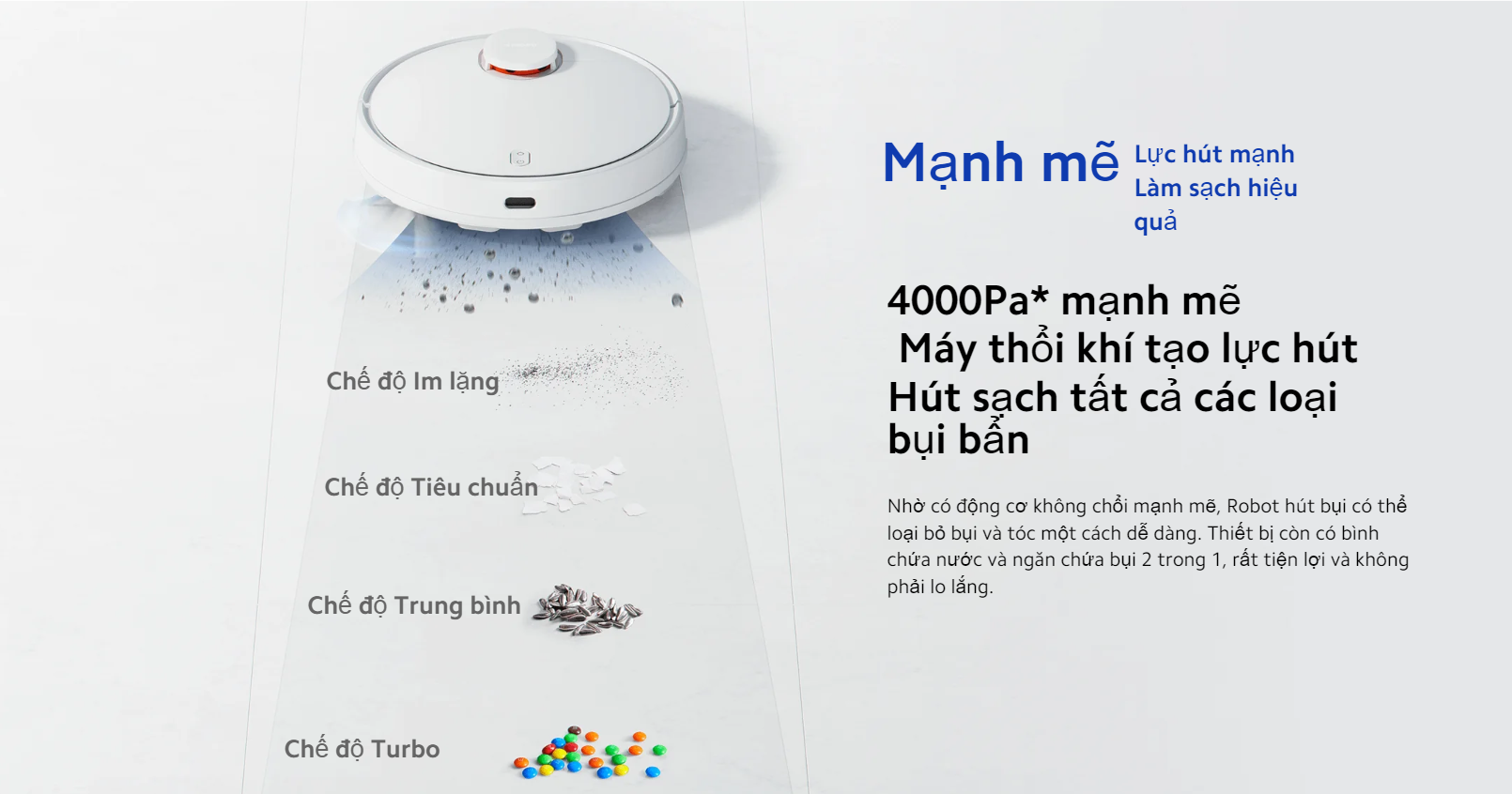 Robot hút bụi lau nhà Xiaomi Robot Vacuum S10 EU Bản quốc tế - Hàng chính hãng