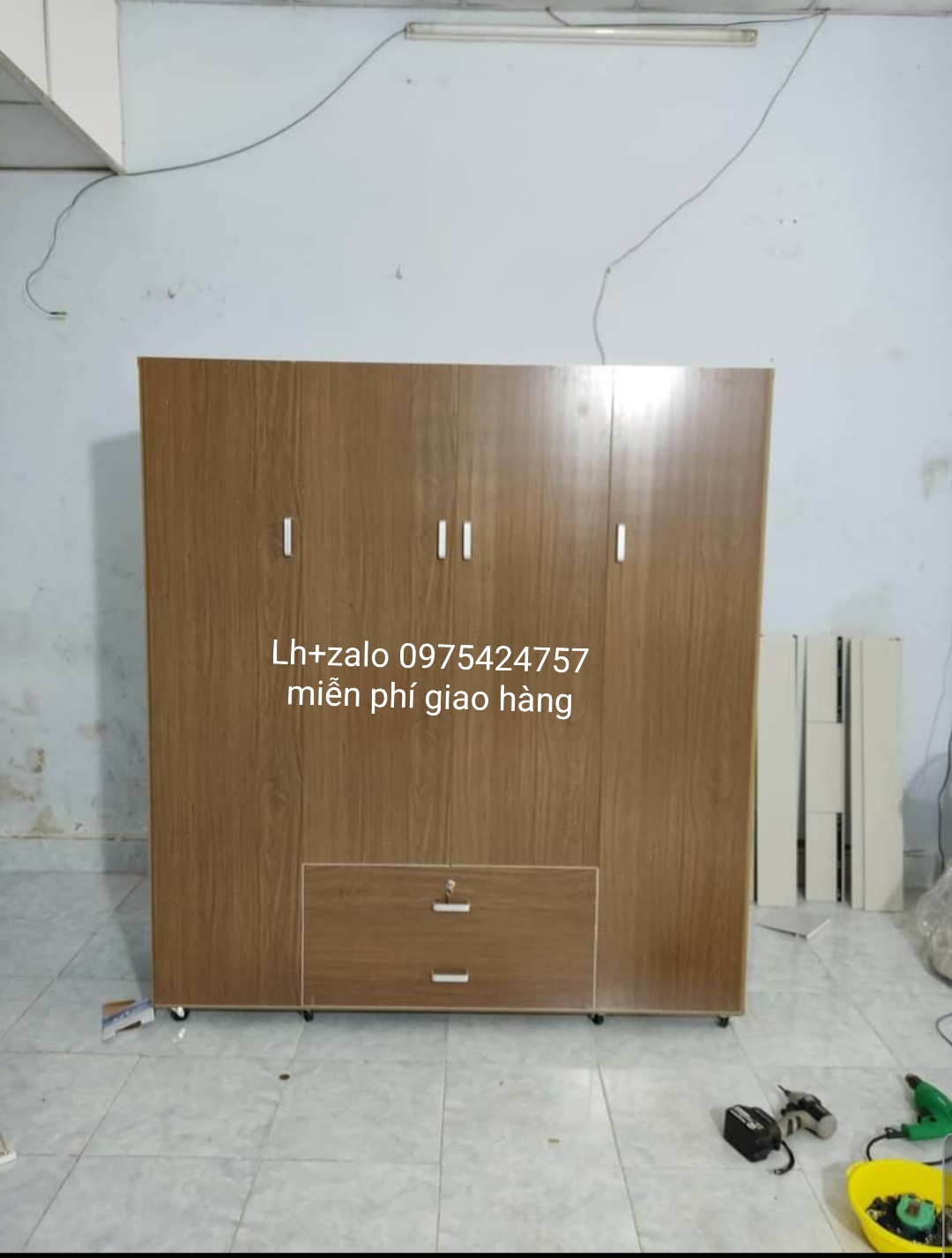 Tủ nhựa đài loan 4 cánh
