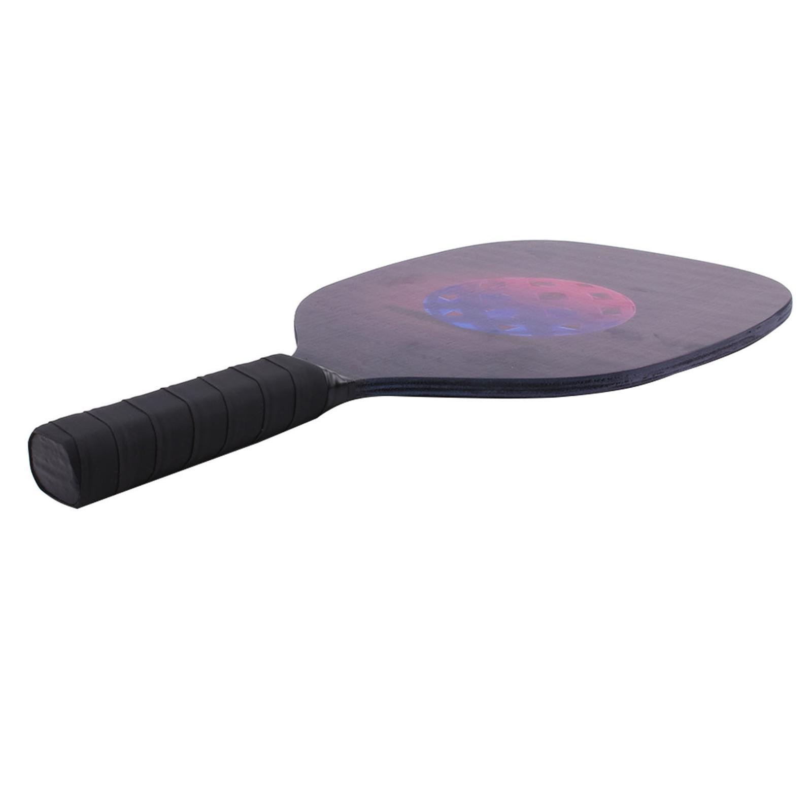 Portable Pickleball Paddles Set Rackets Comfort Grip Carry Bag for