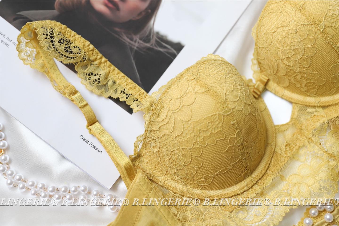 Bộ Đồ Lót Nữ Ren Gợi Cảm - B.Lingerie