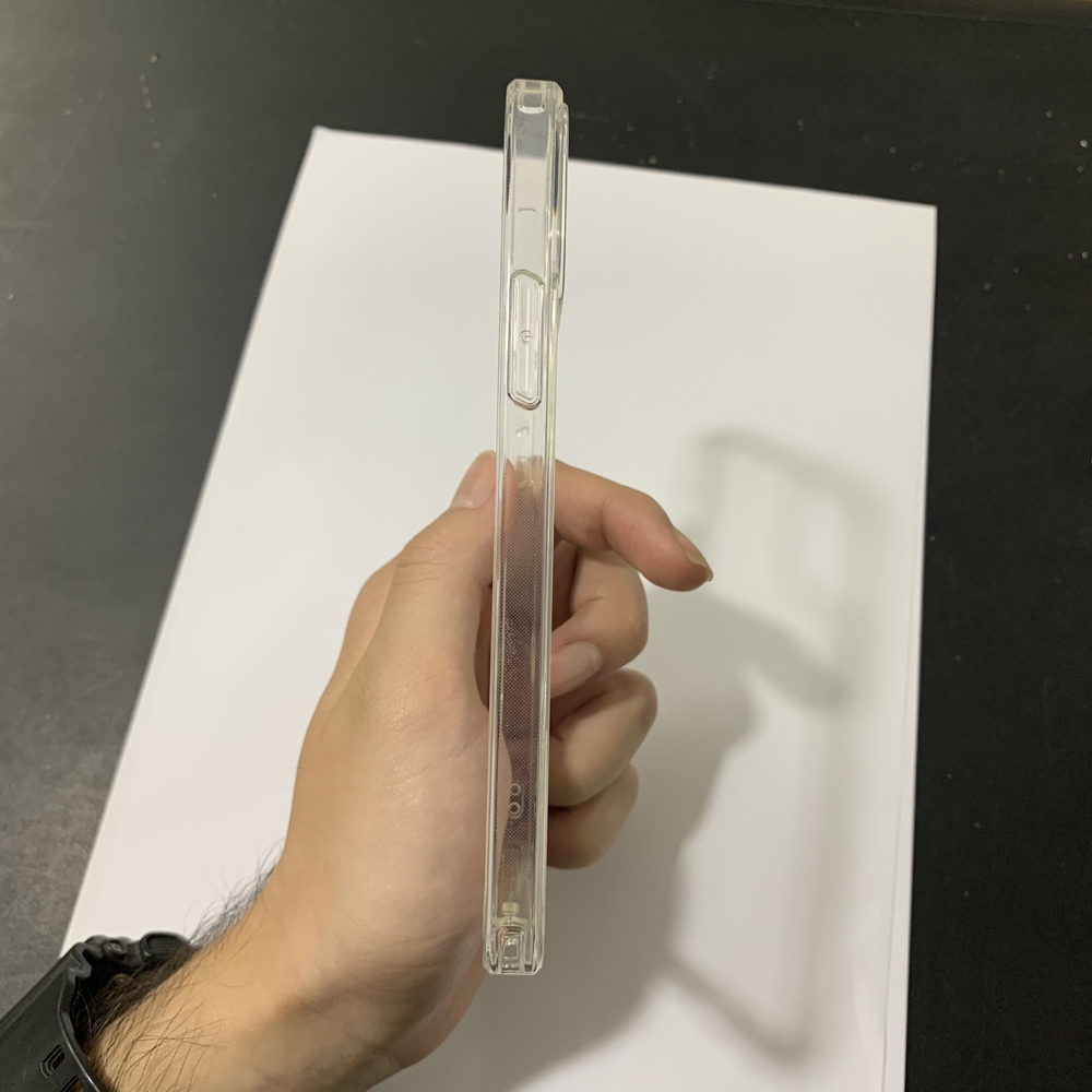 Ốp lưng Silicone trong suốt cho iPhone 12/ iPhone 12 Pro