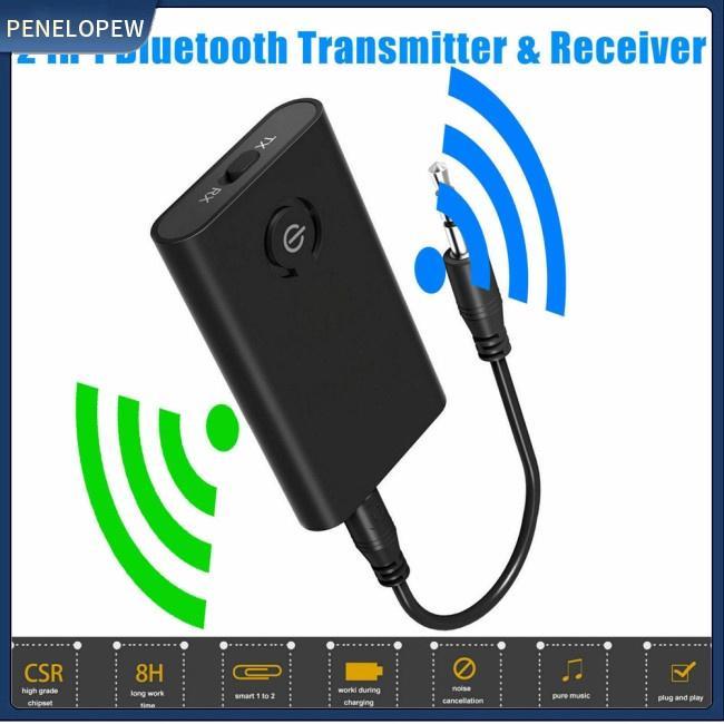 Thiết Bị Truyền Nhận Tín Hiệu Bluetooth 5.0 Không Dây pw B10S A2DP Jack 3.5mm