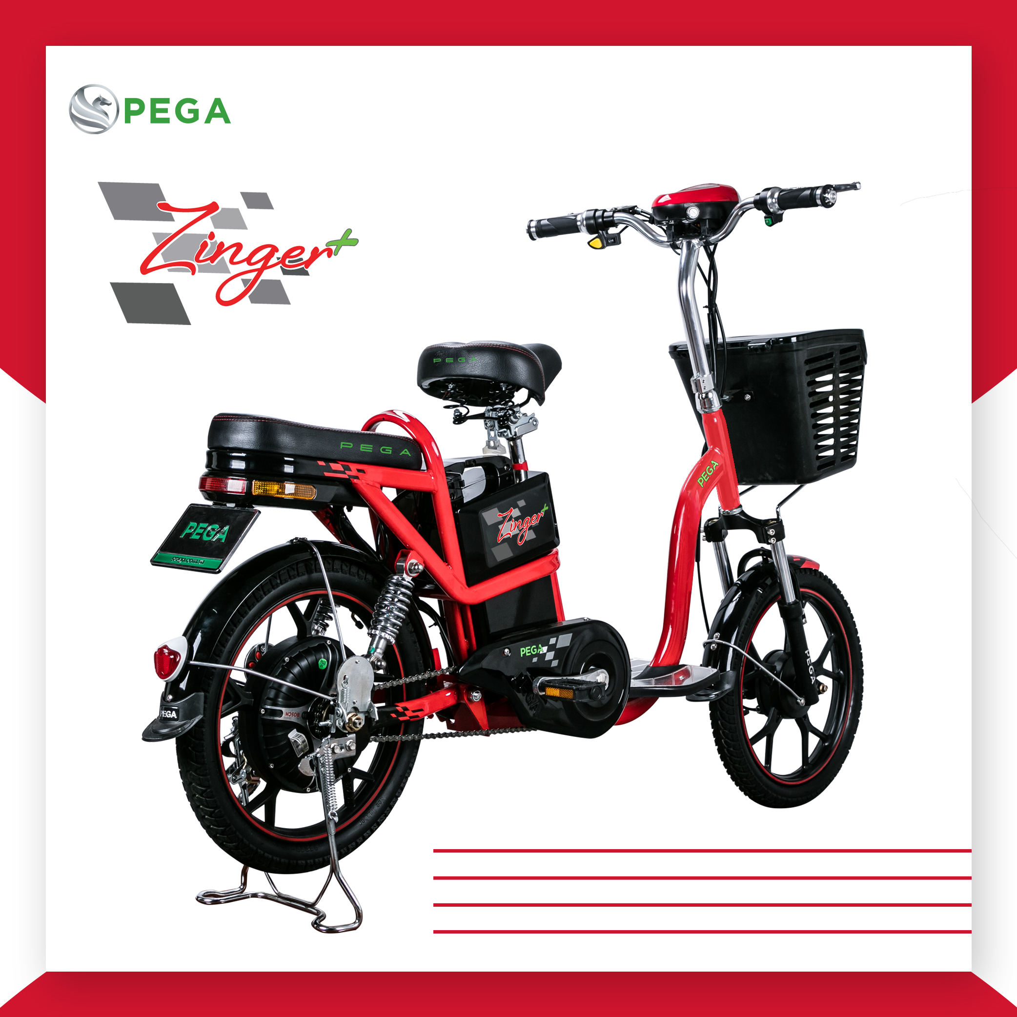 Xe Đạp Điện PEGA Zinger +