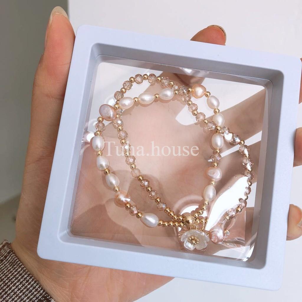 Hộp đựng trang sức màng PE trong suốt, hộp trang sức mini trưng bày nữ trang, nail, huy hiệu