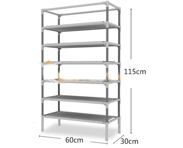 Tủ Giày Dép 6 tầng 3D 3