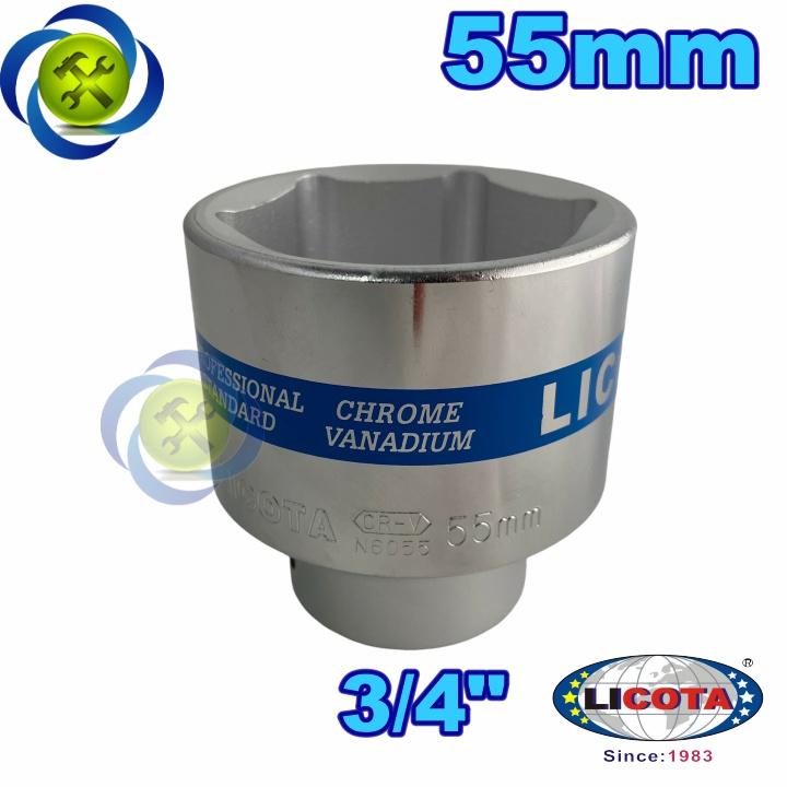Tuýp trắng ngắn 55mm loại 3/4 Licota N6055B