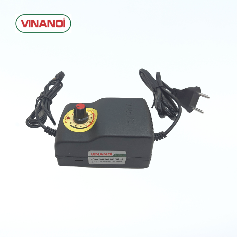 Máy Đưa Võng Tự Động Cho Bé Vinanoi - Asanta100 - Sức Đưa 100kg, Dùng được pin sạc dự phòng khi cúp điện