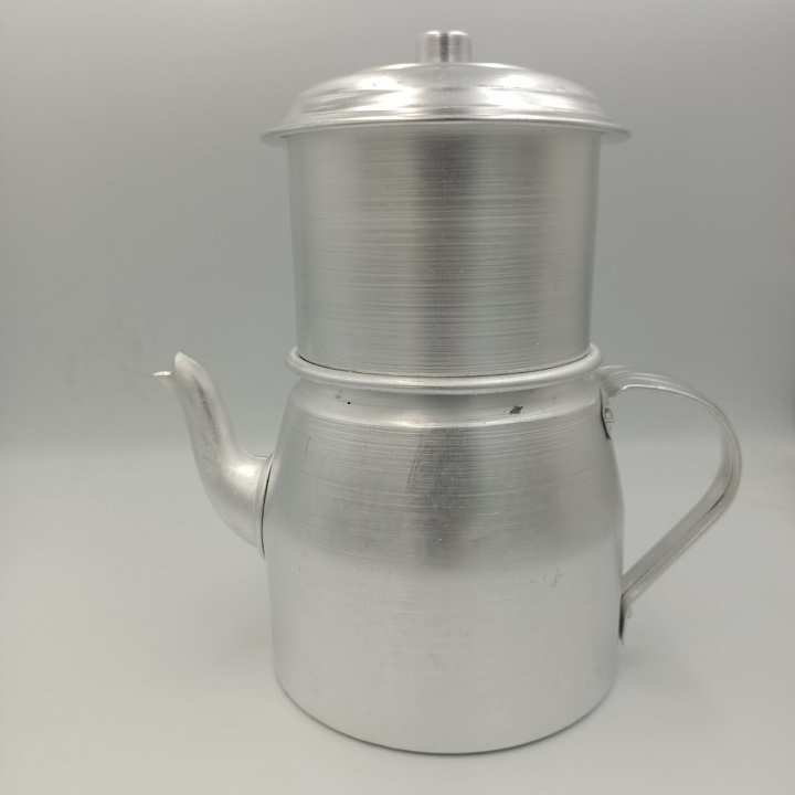 Phin pha cà phê nhôm loại to 1 và 2 lạng