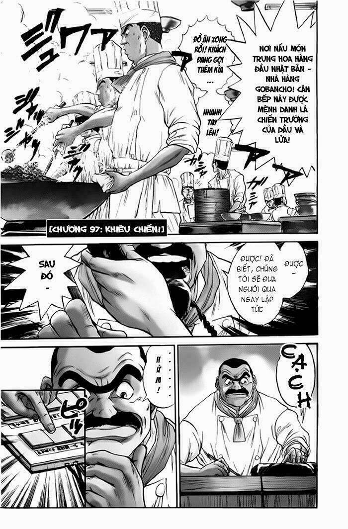 iron wok jan - đầu bếp siêu đẳng chapter 97 1