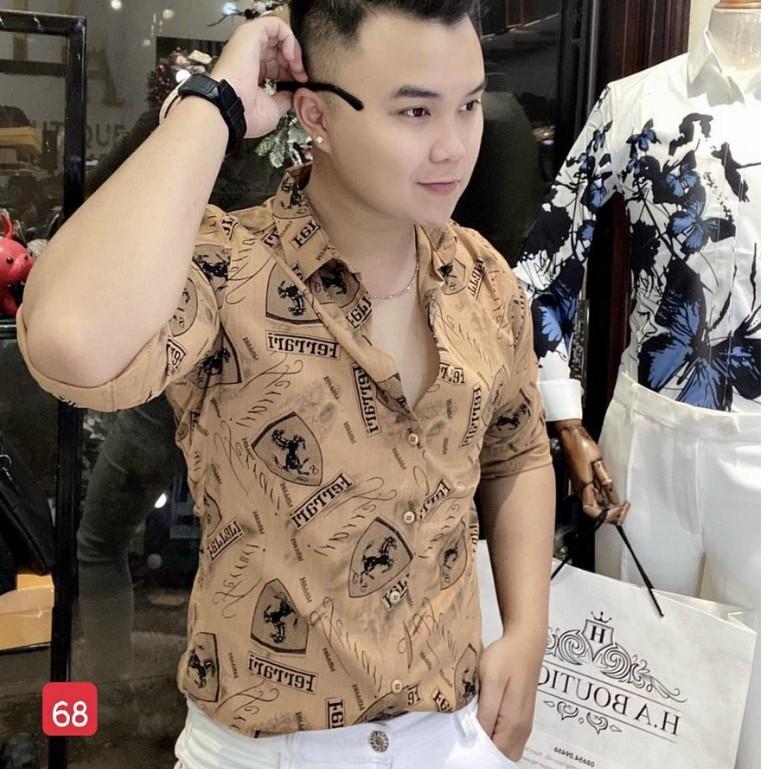 Áo sơ mi nam dài tay chất lụa không nhăn dáng ôm body nhiều mẫu TINA ms69