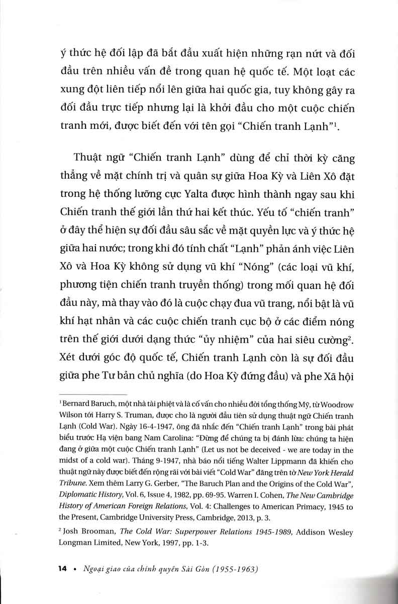 Ngoại Giao Của Chính Quyền Sài Gòn