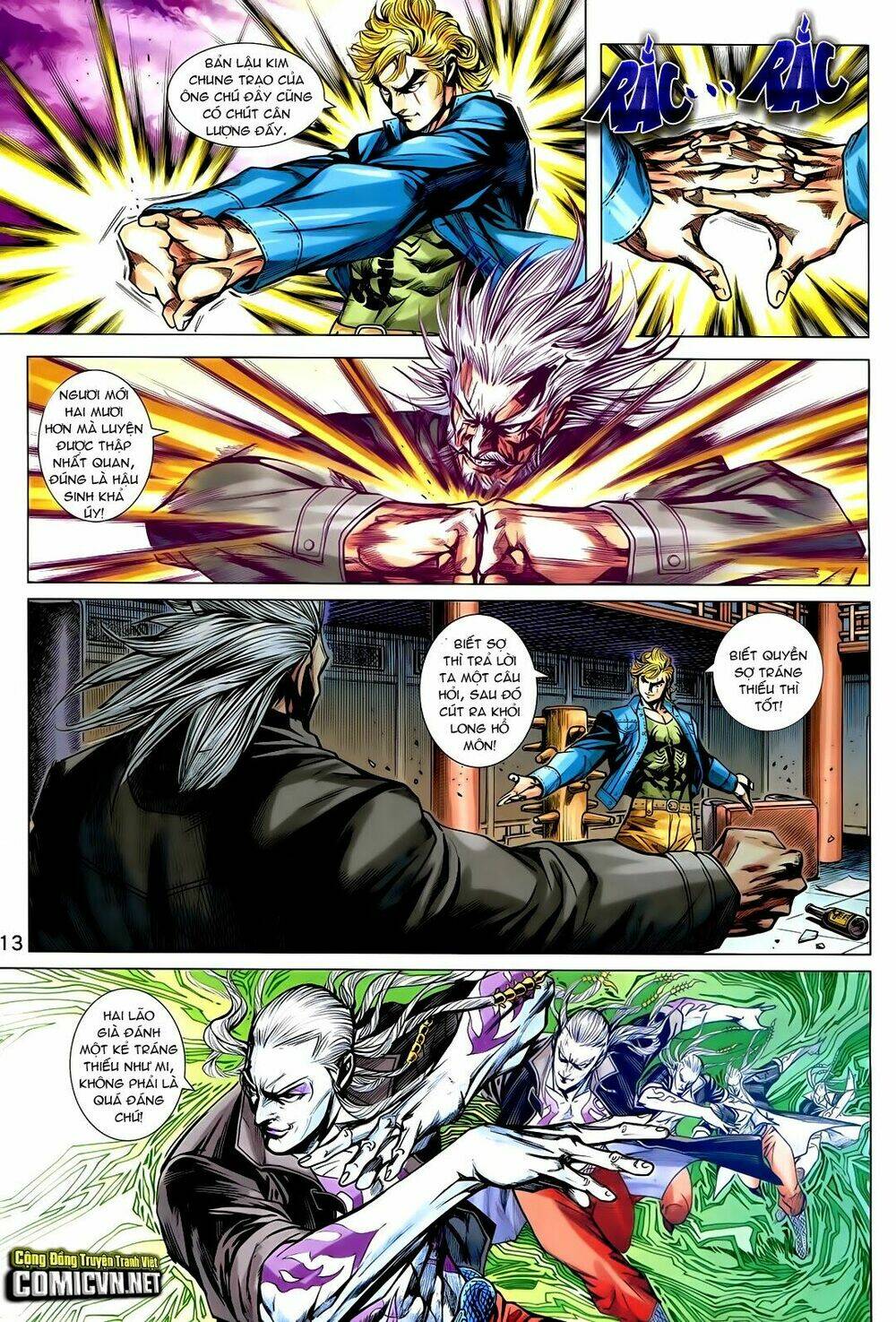 tân tác long hổ môn chapter 728 13