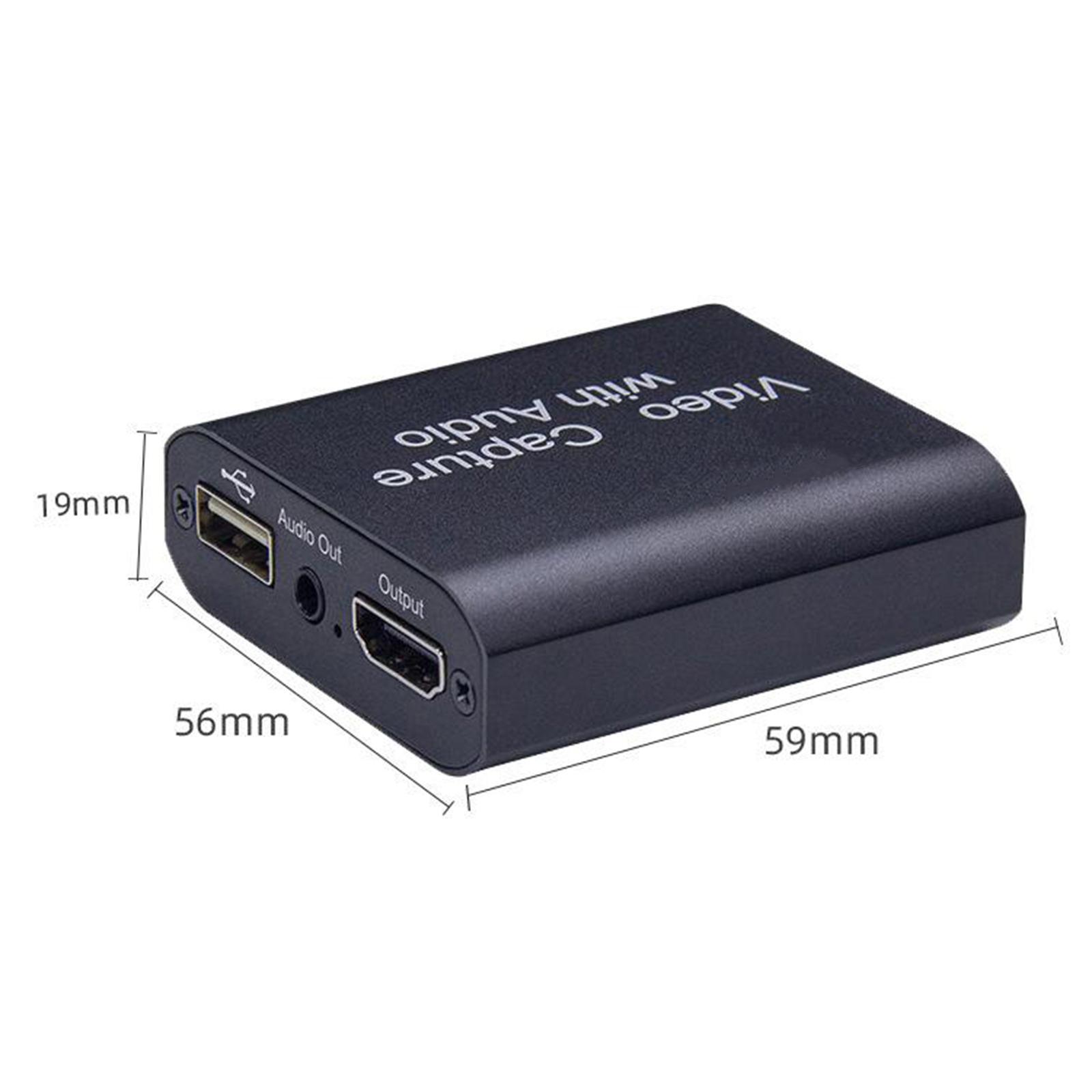USB 3.0 Video Capture Card Directly to Computer for Live Broadcasting