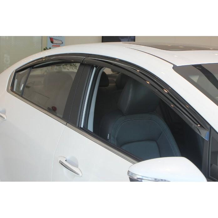 Vè Che Mưa Dành Cho Xe Kia K3, Cerato 2016 2017 2018, Màu Đen Bộ 4 Vè