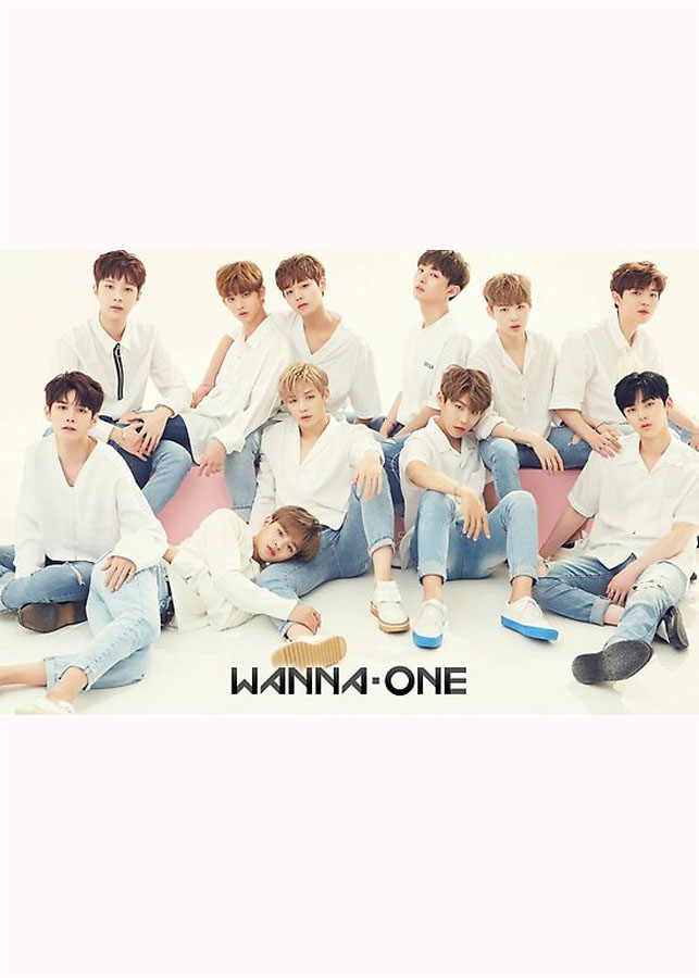 Poster Wanna One tranh treo tường 8 tấm 29 x 49