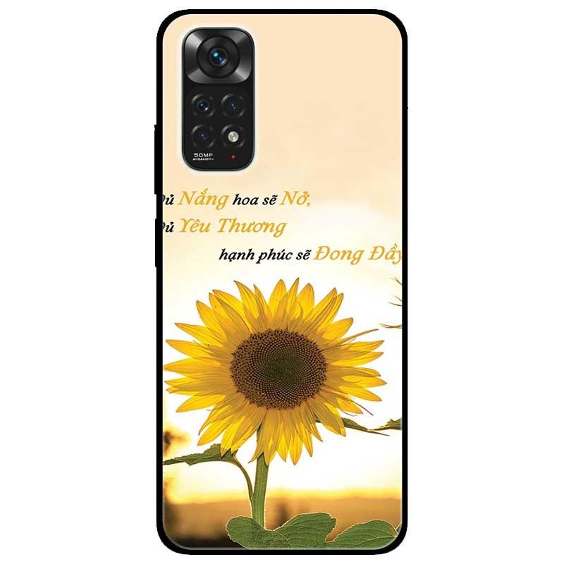 Ốp lưng dành cho Xiaomi Redmi Note 11 4G - Đủ Nắng Hoa Sẽ Nở
