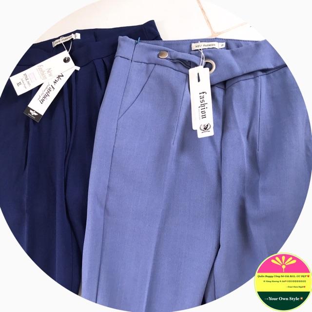 Quần tây kiểu hiện đại, Quần baggy công sở hàng QC dáng đẹp, vải đẹp
