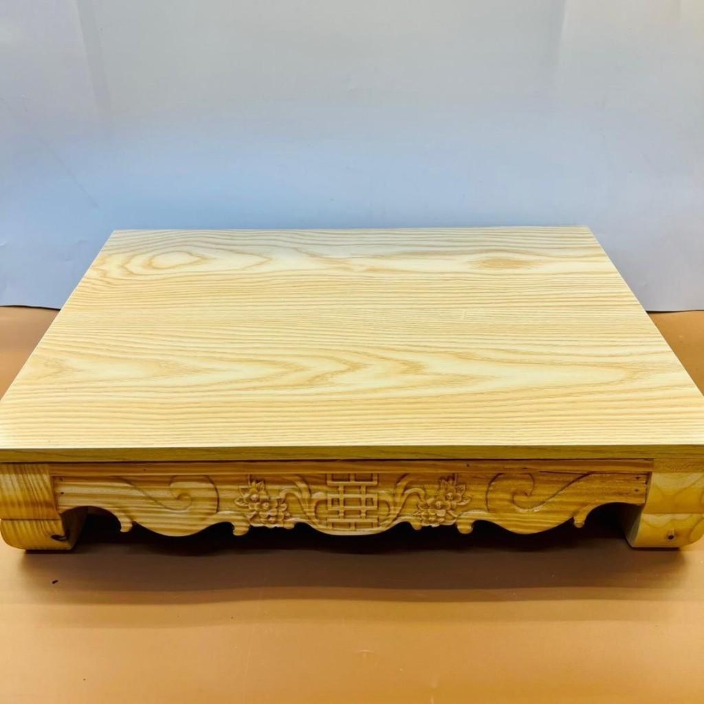 Bàn ô sin kê đồ lễ trước ban thần tài RỒNG VIỆT, bàn osin mini kê đồ thờ, chất liệu gỗ