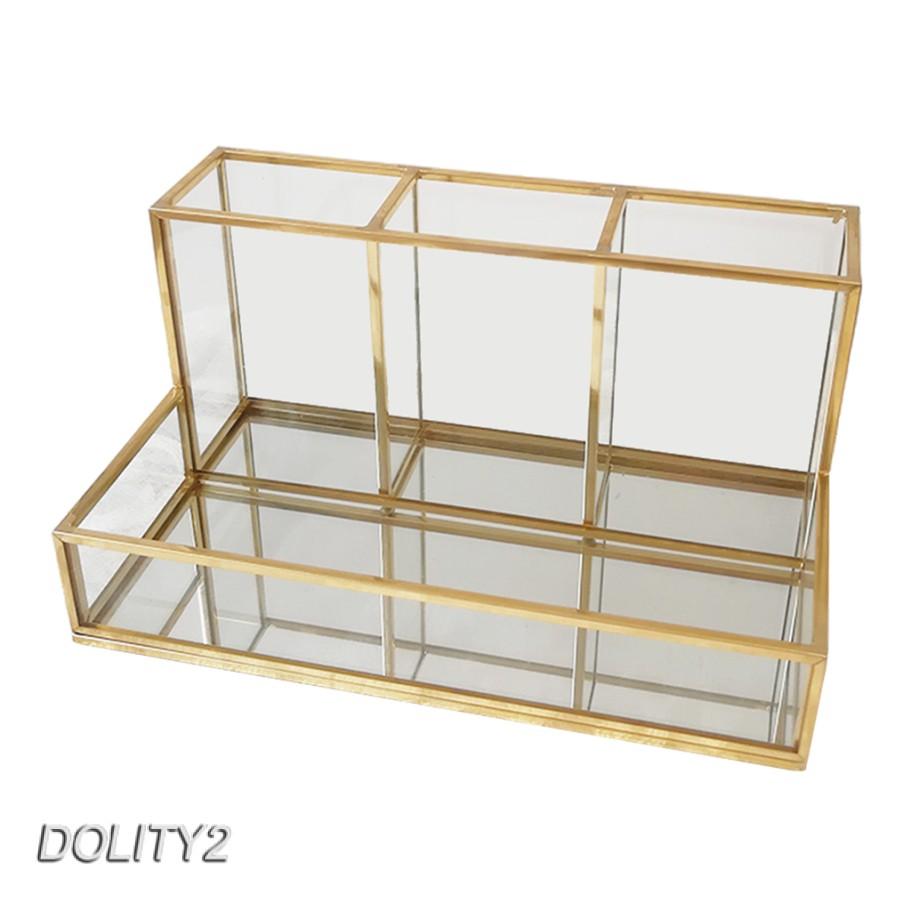 Set 2 Hộp Đựng Đồ Trang Điểm / Son Môi Đa Năng Tiện Dụng