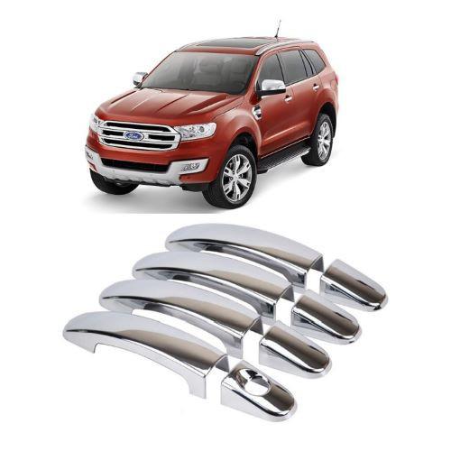BỘ ỐP TAY, HÕM CỬA MẠ CROM DÀNH CHO XE FORD EVEREST-2019
