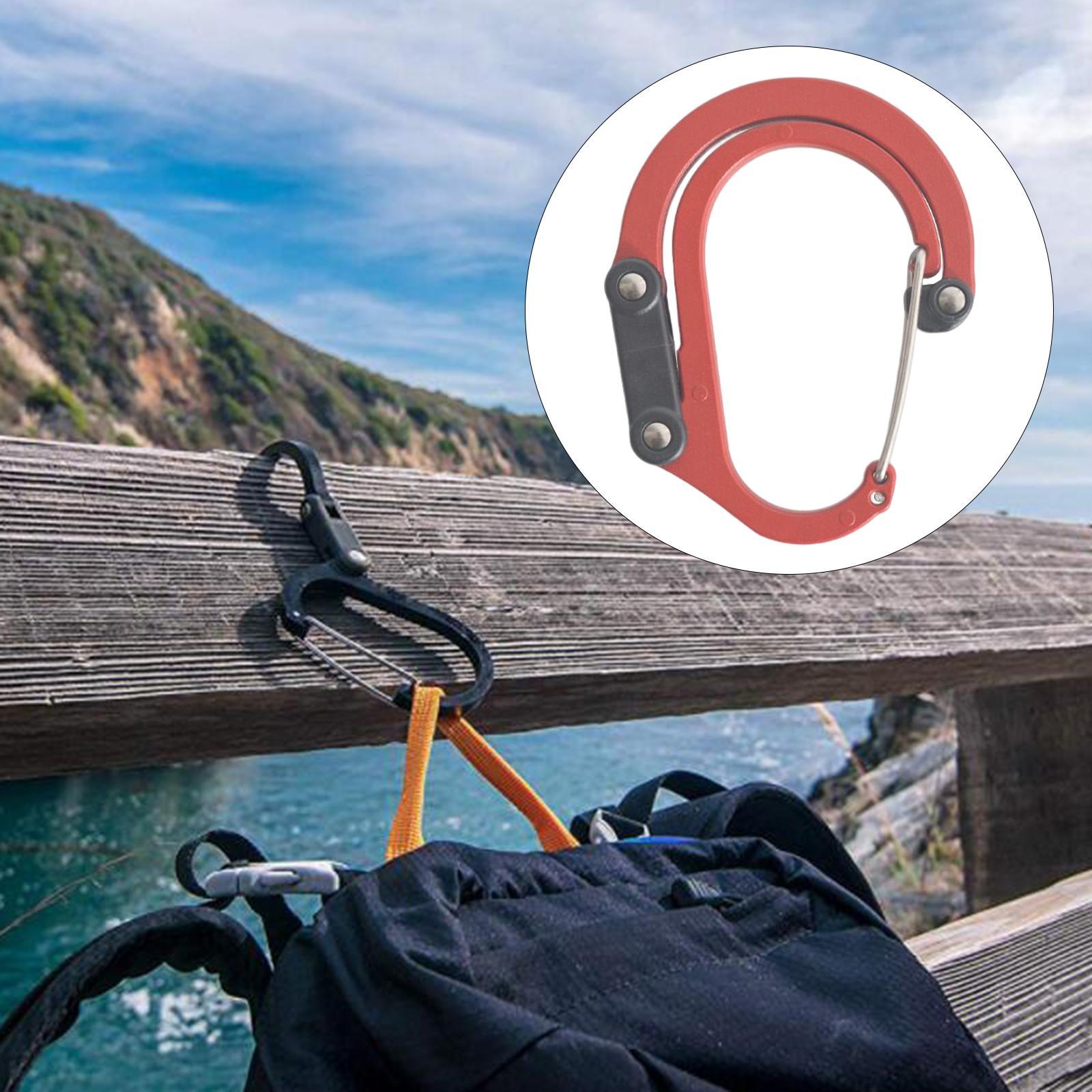 Carabiner and  for travel backpack