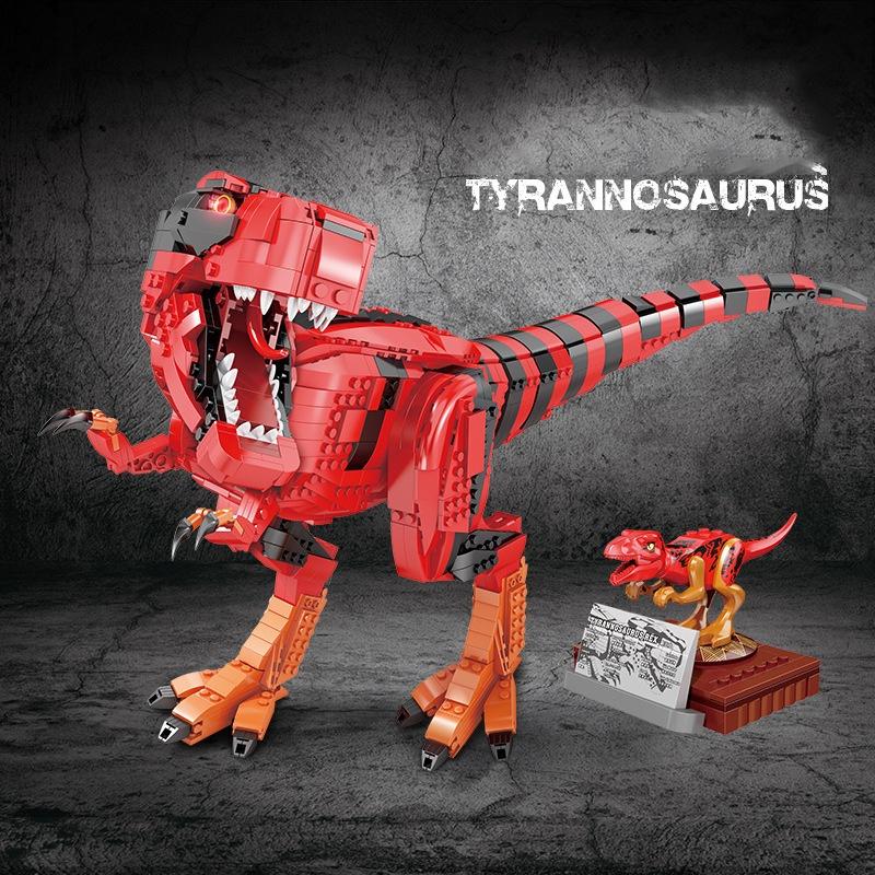 Đồ chơi lắp ráp Khủng long Bạo chúa FC6201 - Big Dinosaur Tyrannosaurus - Xếp hình thông minh mô hình 1756 mảnh ghép