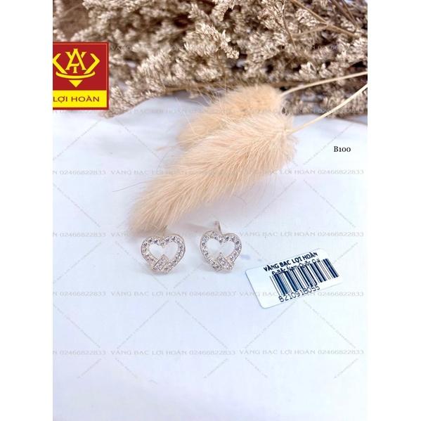 Bông tai bạc cho nữ