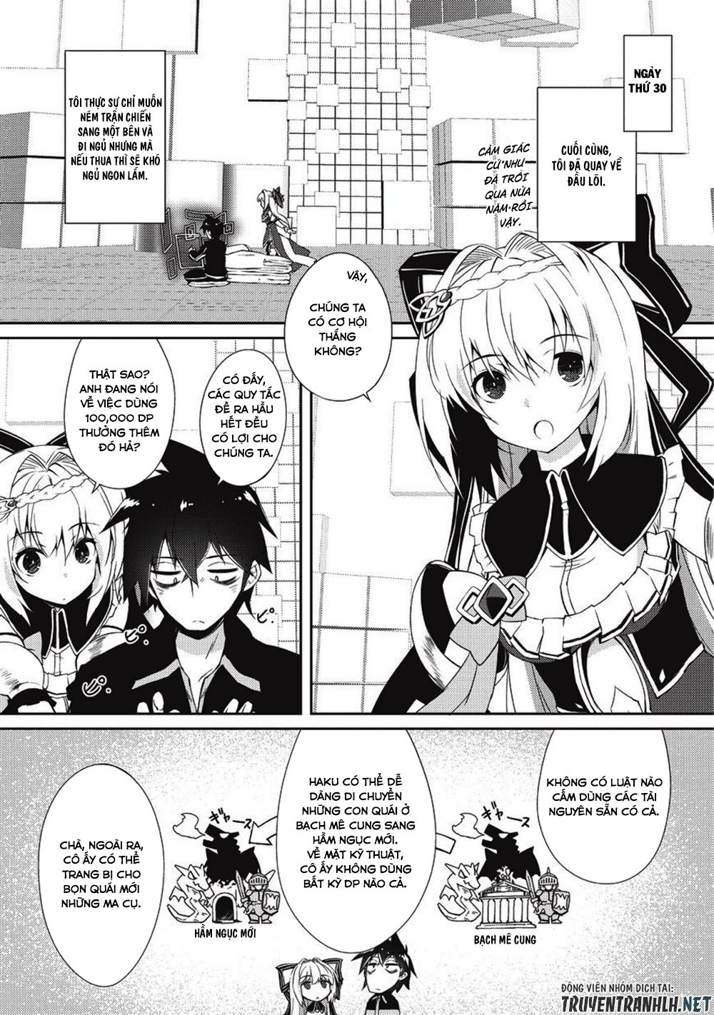 chủ nhân của mê cung rất lười chapter 8 1