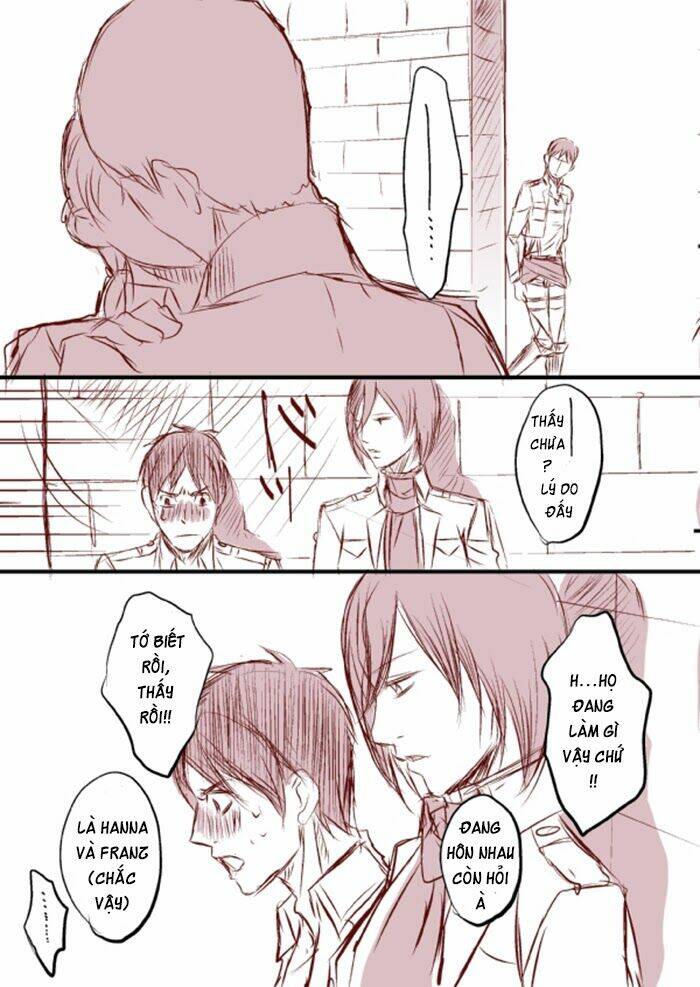 tấn công người khổng lồ - doujinshi eren x mikasa chapter 36 6