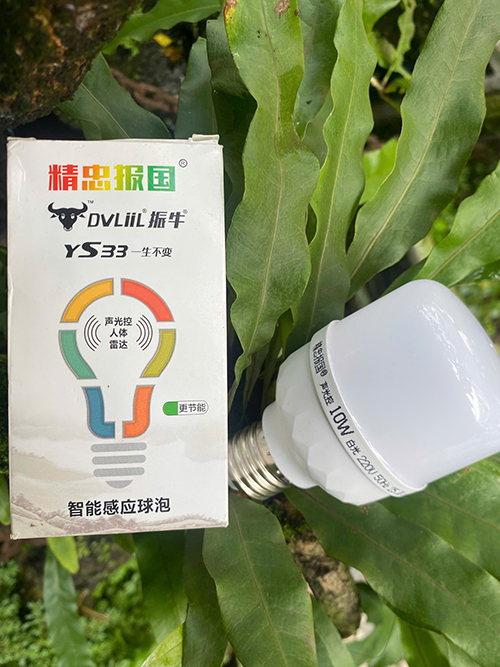 Bóng Đèn Cảm Ứng Hồng Ngoại 10W Tự Bật / Tắt Khi Phát Hiện Chuyển Động Tiết Kiệm Năng Lượng