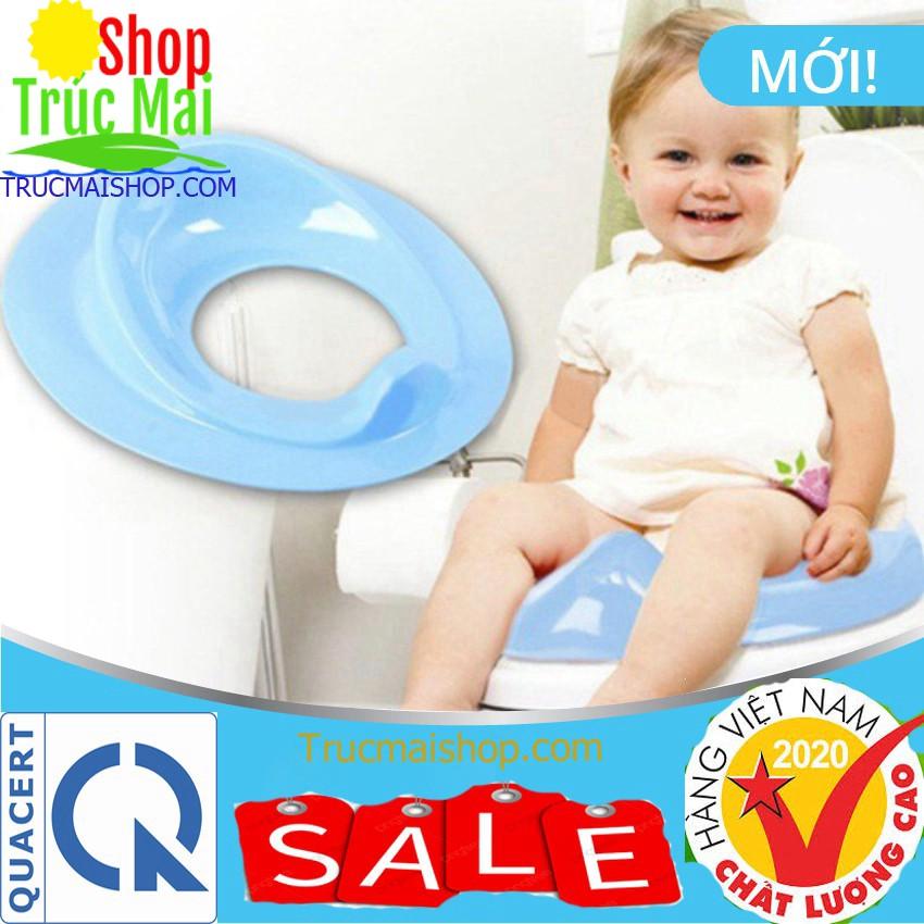 Kệ ngồi toilet cho bé - Miếng lót thu nhỏ bồn cầu nhựa