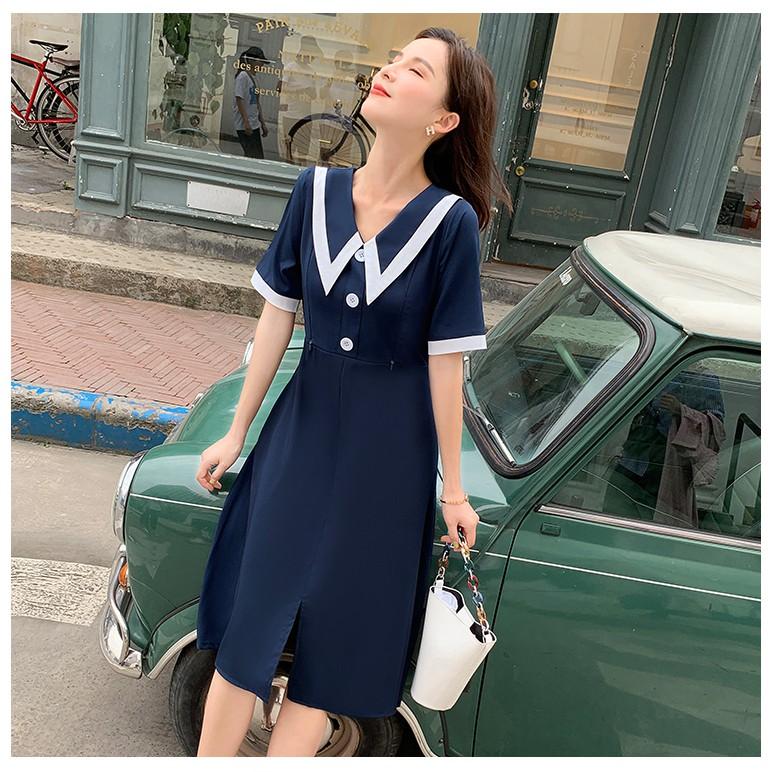Váy cho con ti sau sinh, dáng gọn, trẻ trung